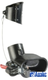 Вытяжная насадка, самоотсоединяющаяся, с механическим подсоединением, для легковых и грузовых автомобилей 205x110мм DN125